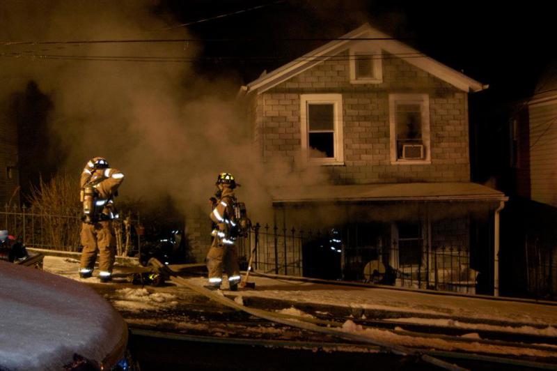 C St Hose Fire, Jan 2012